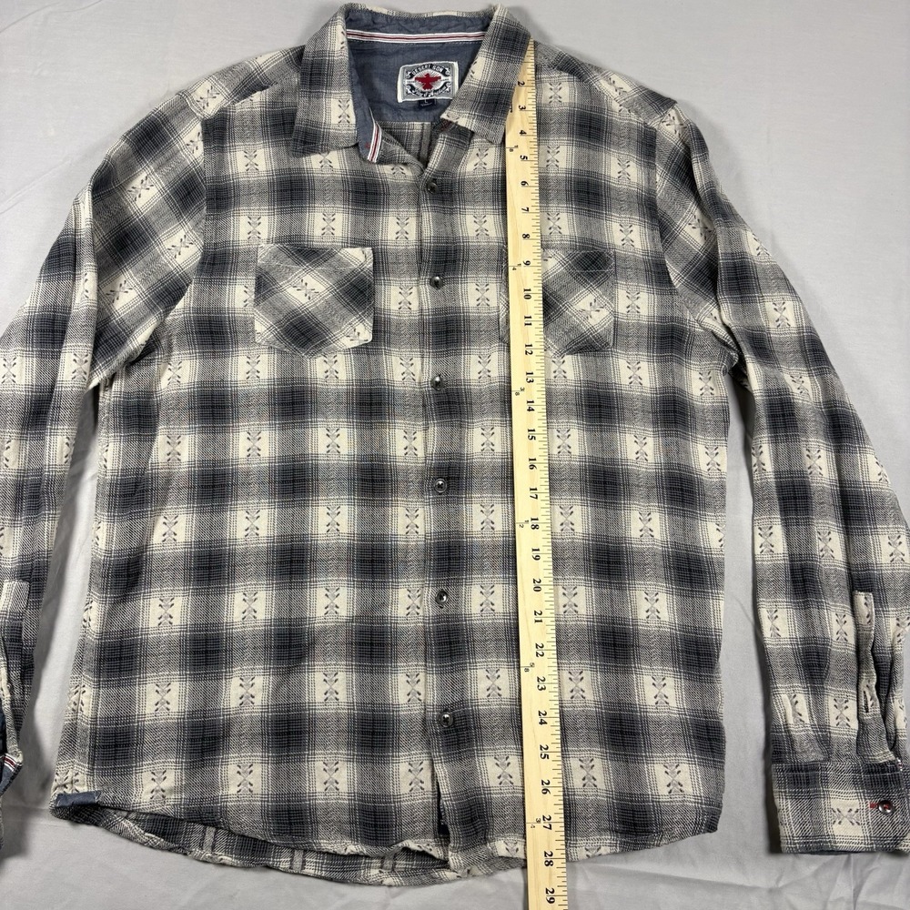 Desert Son Mark McNairy flannel shirt men's large - Picture 5 of 9